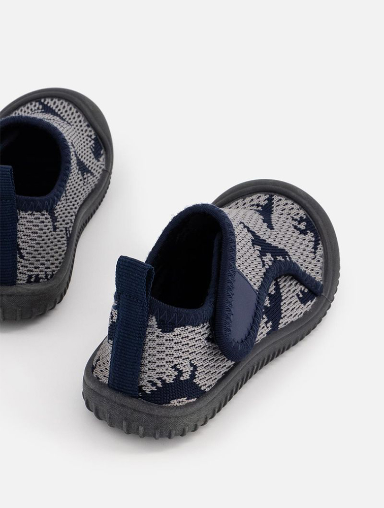 Shop Woolworths Boys Grey Dino Bumper Shoes for Kids from MyRunway.co.za